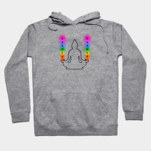 Chakra Buddha (Dark) Hoodie